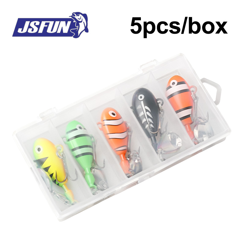 5pcs/kotak Umpan Pancing Logam - Fishing Lure Spoon ulasan dan harga