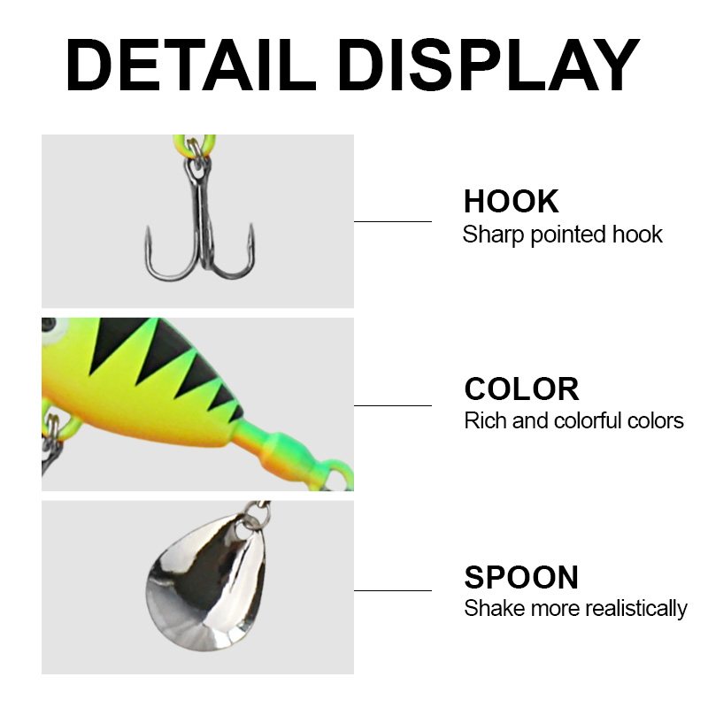 5pcs/kotak Umpan Pancing Logam - Fishing Lure Spoon ulasan dan harga