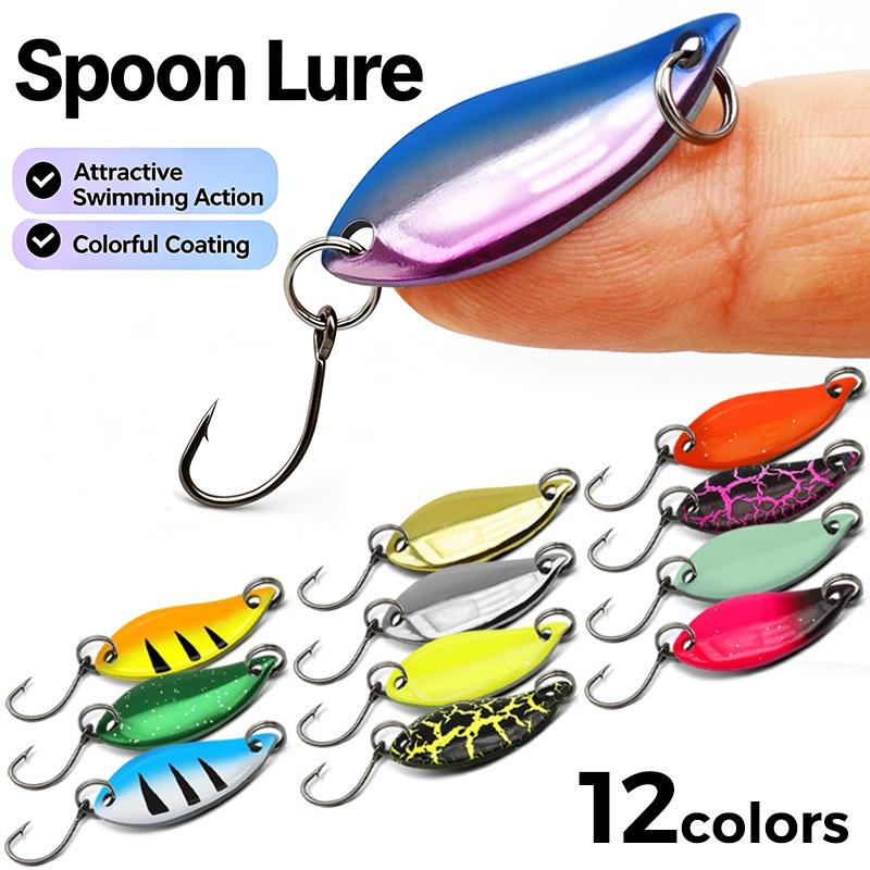 2,5g Umpan Sendok Pancing 1/12 - Fishing Lure Spoon ulasan dan harga