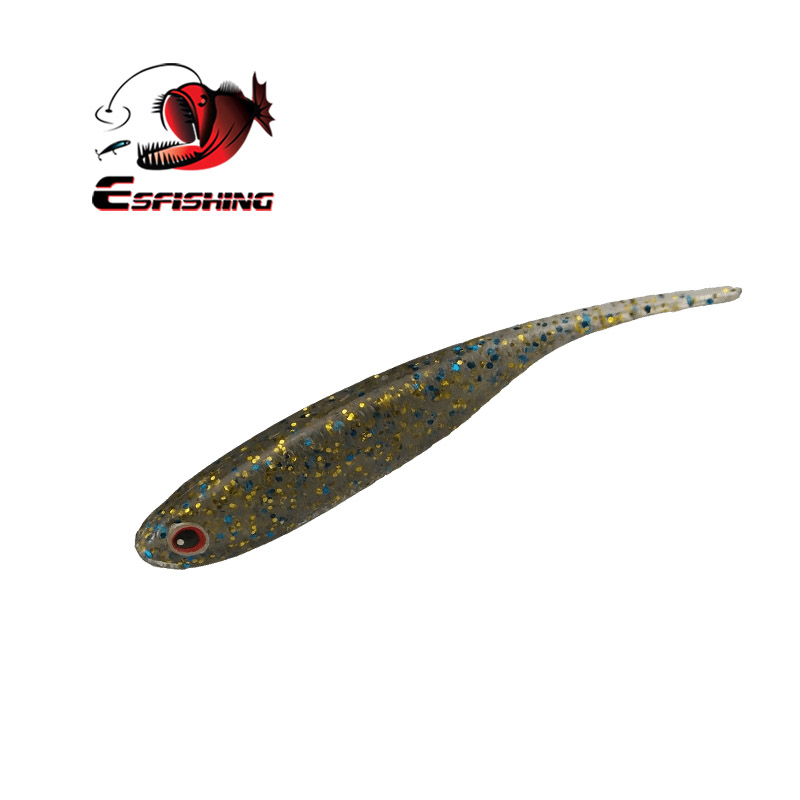 ESFISHING I Glossy Shad 10 Bua - Fishing Lure Soft Plastic ulasan dan harga