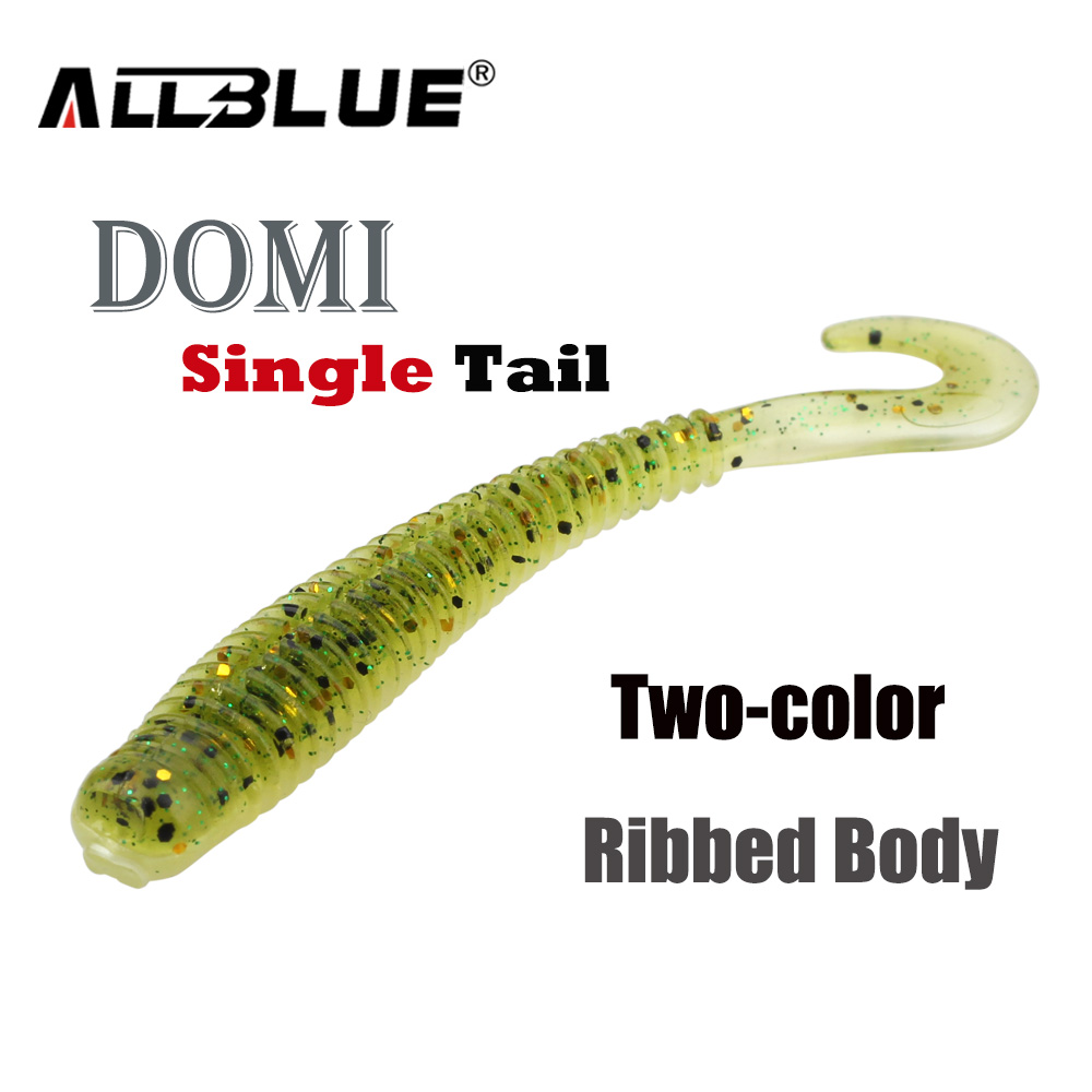 ALLBLUE DOMI Umpan Lunak Ekor  - Fishing Lure Soft Plastic ulasan dan harga