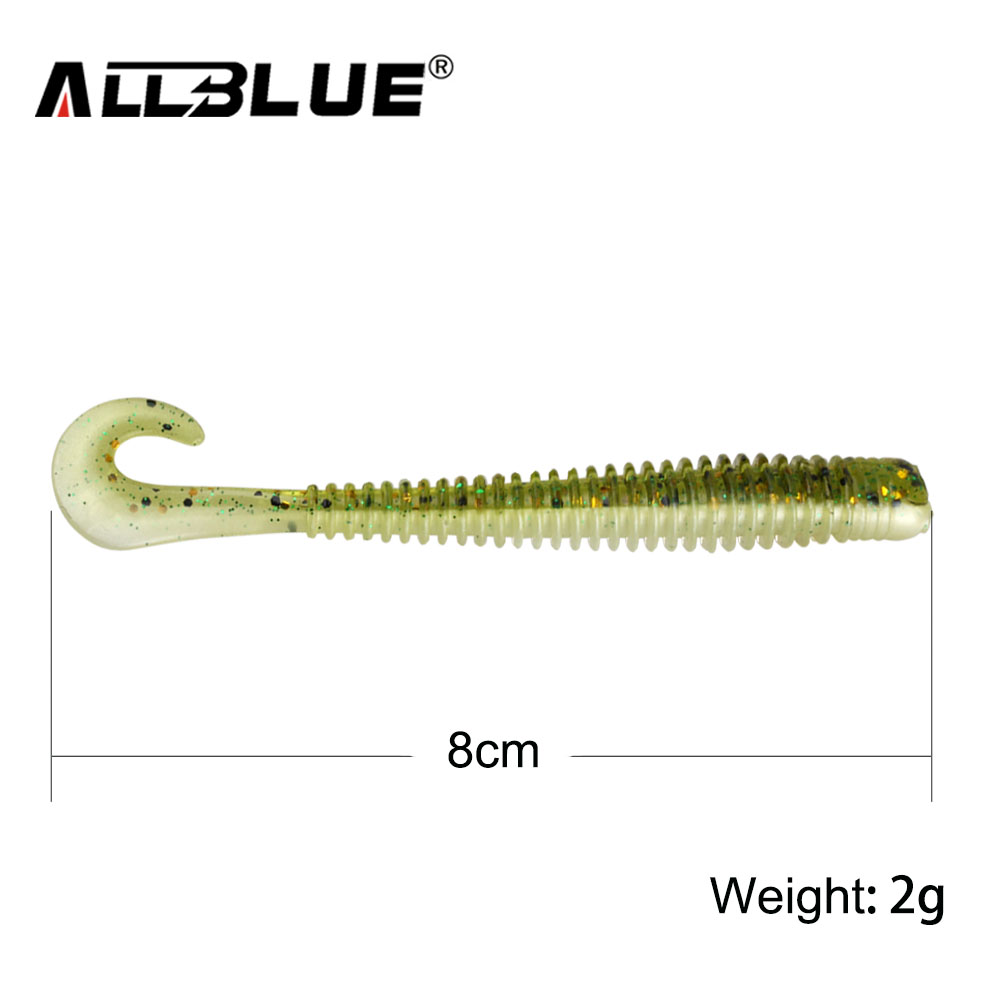 ALLBLUE DOMI Umpan Lunak Ekor  - Fishing Lure Soft Plastic ulasan dan harga