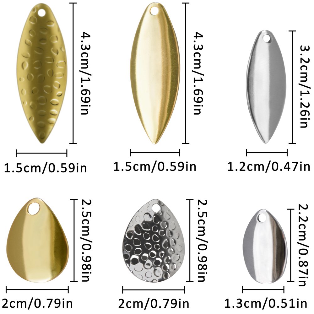 50 Buah Umpan Pancing Pemutar  - Fishing Lure Buzzbait ulasan dan harga