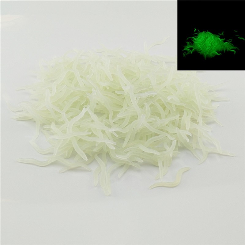 60 Buah 4Cm Memancing Silikon  - Fishing Lure Soft Plastic ulasan dan harga