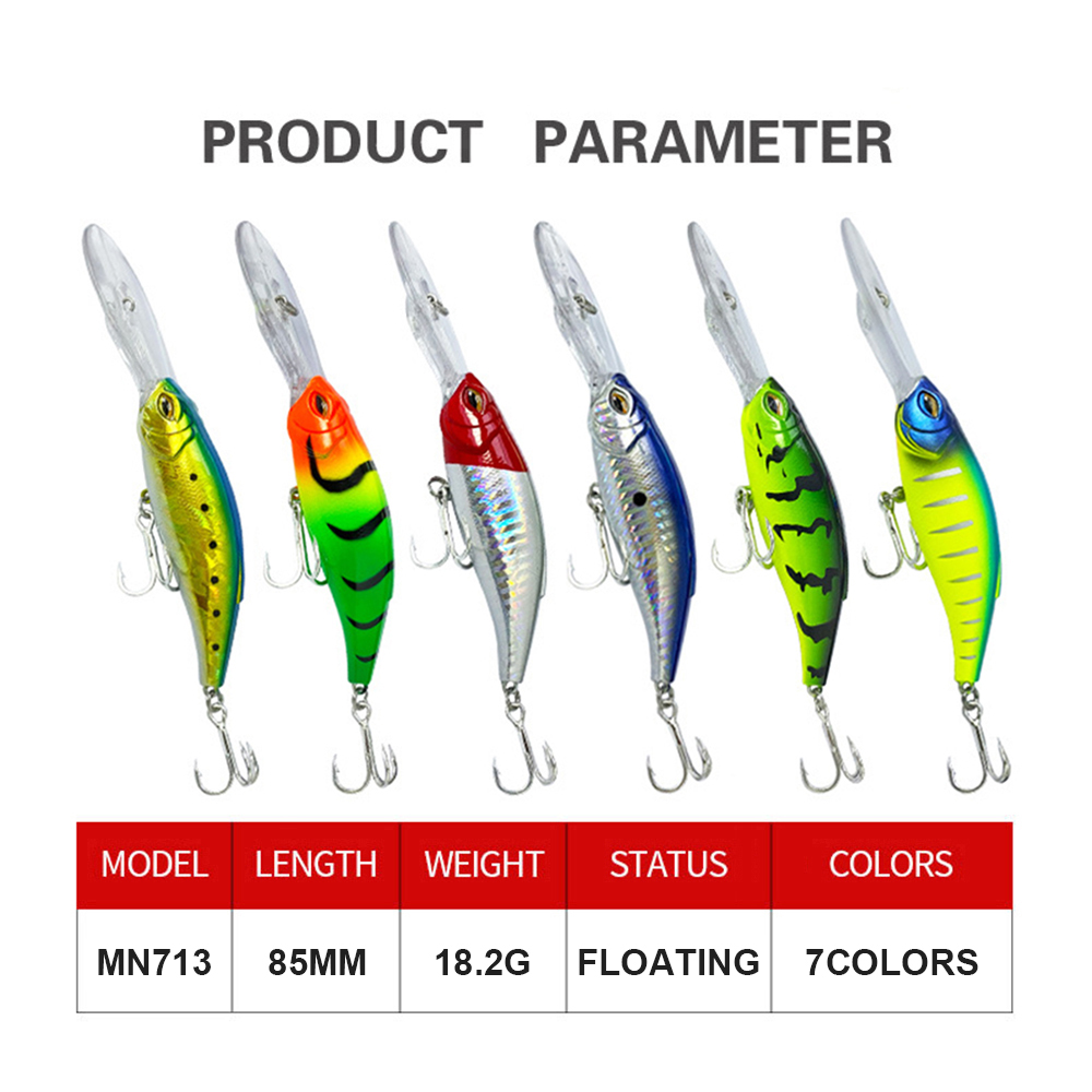 8.5Cm 18.2G Umpan Pancing Meng - Fishing Lure Jerkbait ulasan dan harga